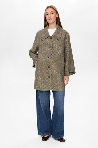 Nukimber Coat - Black Coffee