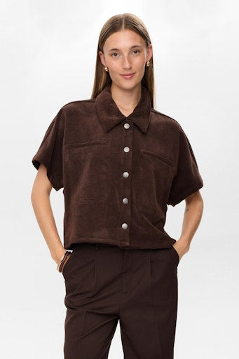 Nuthea Shirt - Black Coffee