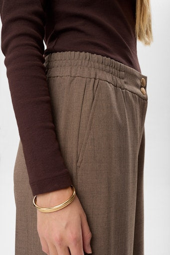 Nushelly Pants - Brown Lentil Melange