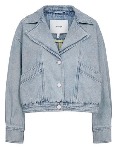 Nustacia Demin Jacket - Light Blue Denim