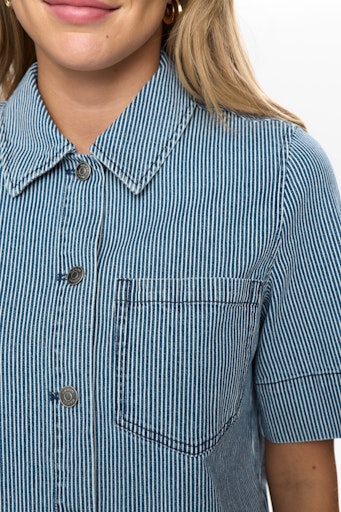 Nuerina Shirt - Medium Blue Denim