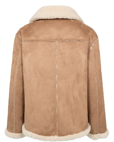 Nueliotta Reversible Jacket - Cognac