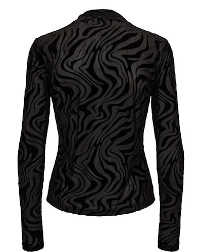 Nuvelva Blouse - Caviar