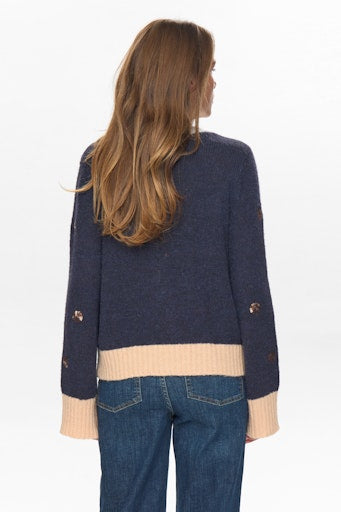 Nuatmy Cardigan - Dark Sapphire
