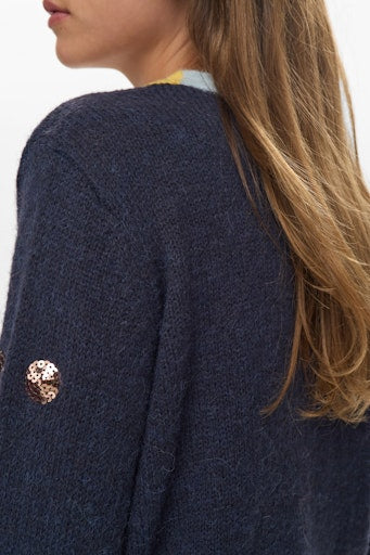 Nuatmy Cardigan - Dark Sapphire