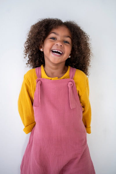 Frankie Dungarees - Berry