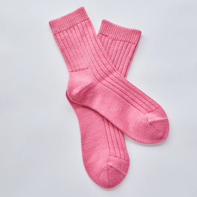 Betsy Wool Socks - Pink Flamingo