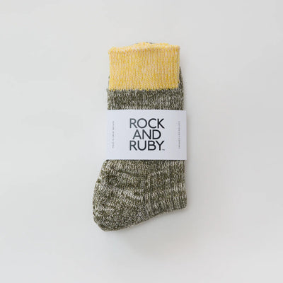 Elsie Cotton Socks - Fern