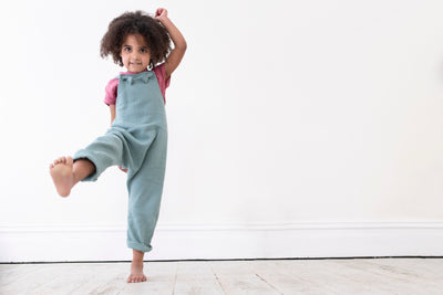 Frankie Dungarees - Mint