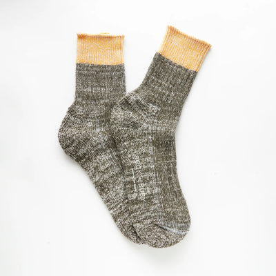 Elsie Cotton Socks - Fern
