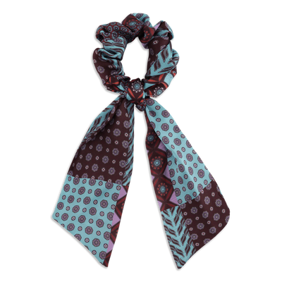 Angela Multi Scrunchie - Turquoise