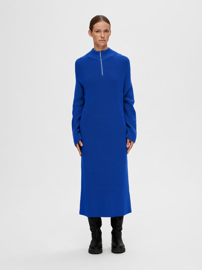 Kamma Half Zip Knit Dress - Surf The Web
