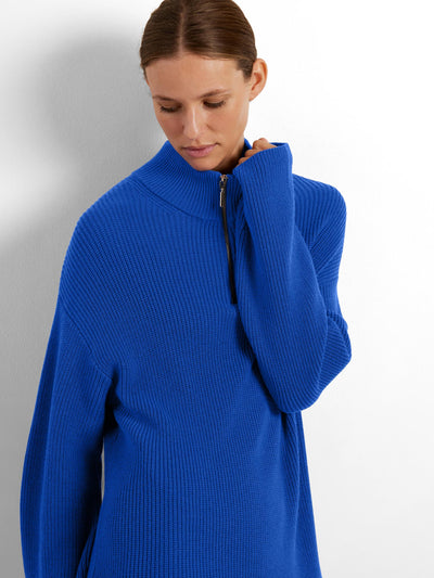 Kamma Half Zip Knit Dress - Surf The Web