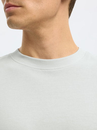 Oscar Loose O Neck Tee - Ice Melt