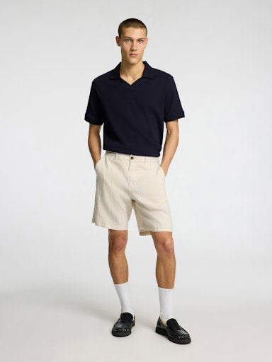 Tristian Structure Polo - Sky Captain