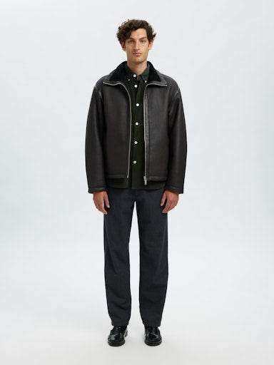 Reg Danni Cord BD LS Shirt - Deep Forest