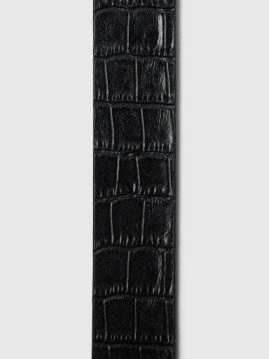 Calle Leather Belt - Black