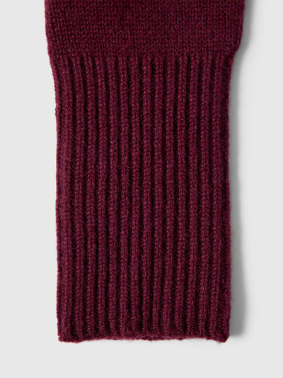 Cille Cashmere Blend Gloves - Fig