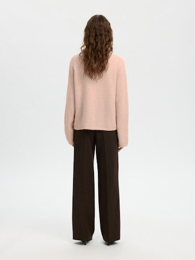 Lulu Knit Cardigan - Pale Dogwood