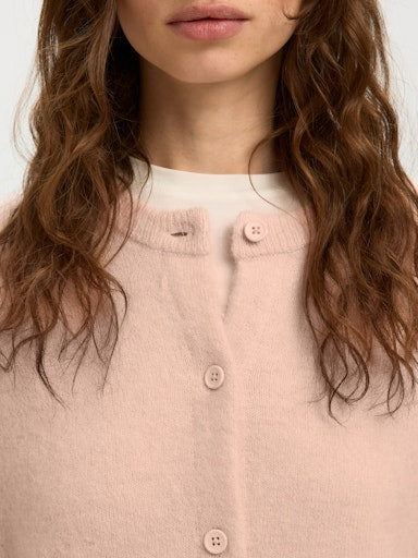 Lulu Knit Cardigan - Pale Dogwood