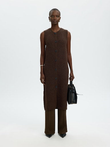 Lelou SL Knit Cardigan Dress - Delicioso