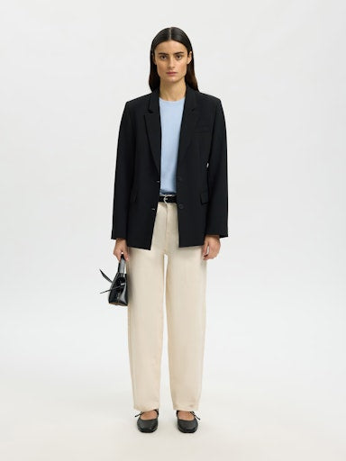 Essential Boxy Tee - Cashmere Blue