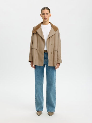 Kylie Jacket - Weathered Teak