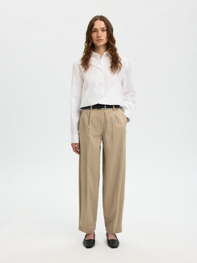 Barrel Millie Pants - Greige