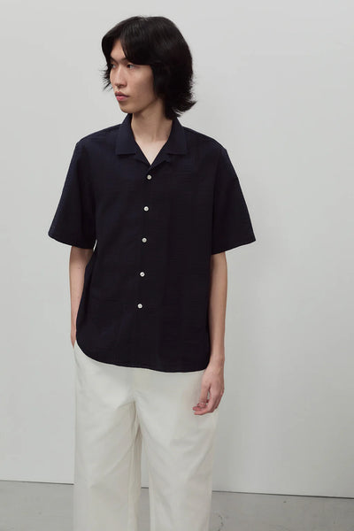 Maui Short Sleeve Shirt - Navy