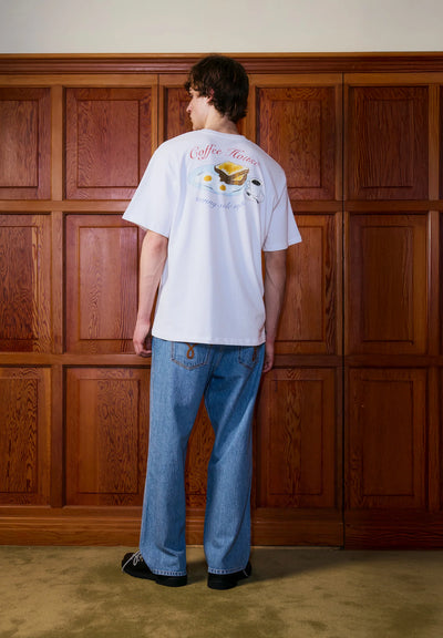 Sunny Side Up Unisex Tee - White
