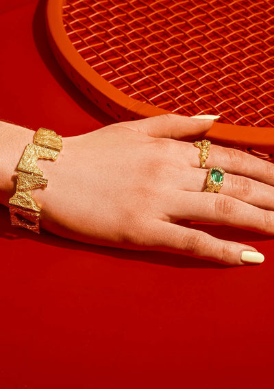 Thracian Heirloom Gilded Bracelet - Gold2