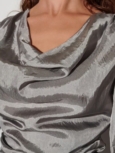 Ainsley Top - Silver Grey