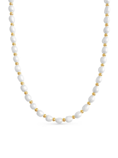 Venus Pearl Necklace - Gold Plating/Freshwater Pearl