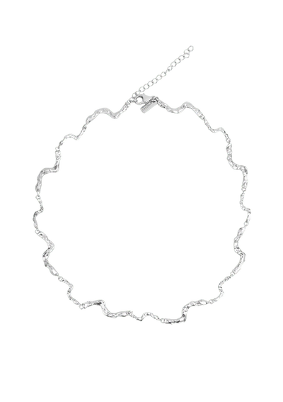 Nightfall Gilded Necklace - Silver