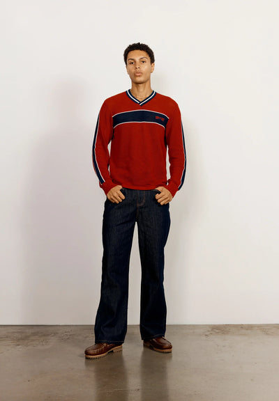 Joey Unisex Knit - Cherry