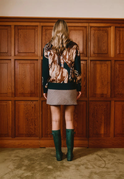 Wild Horses Jumper - Emerald Green