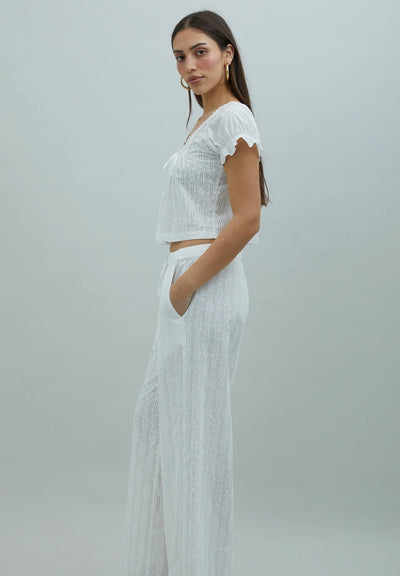 Sea Breeze Pants - Ivory
