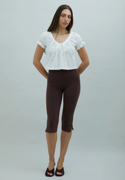 Sea Breeze Cotton Top - Ivory