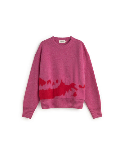 Petra Knitted Sweater - Pink
