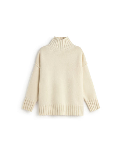 Imogen Knitted Sweater - Ecru