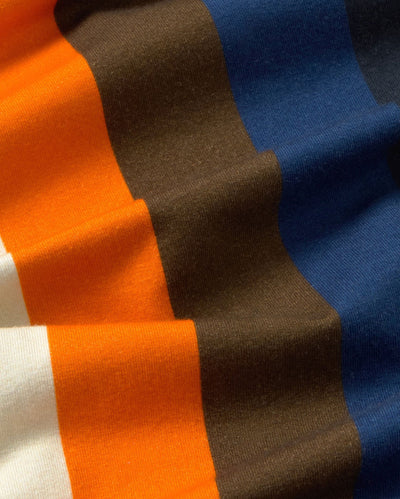 Ellen Top - Burnley Orange Stripe