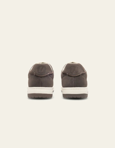 Wright Basketball Sneaker - White/Walnut