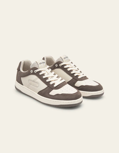 Wright Basketball Sneaker - White/Walnut