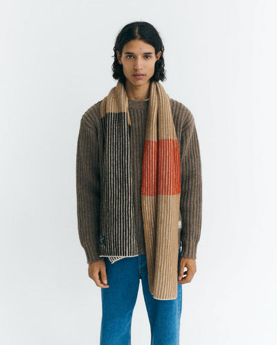 Ghede Scarf - Brown Annapurna