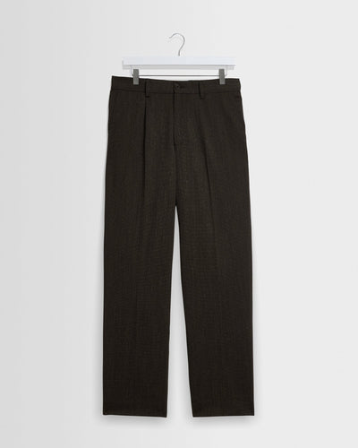 Aubyn Trousers Wool Blend - Two Tone Brown