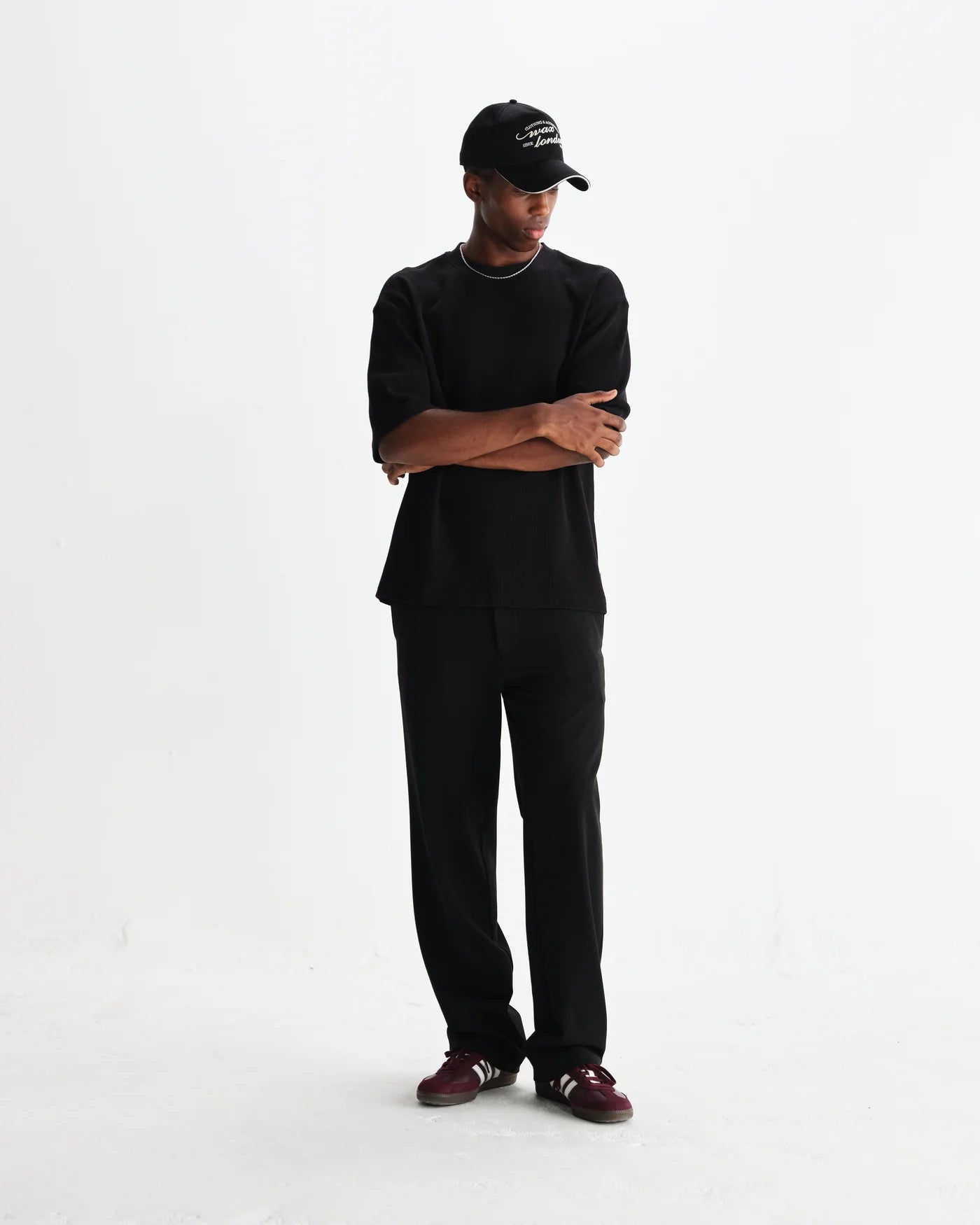 Bayham Viscose Trousers - Black