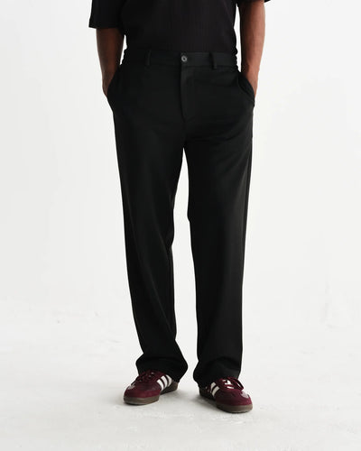 Bayham Viscose Trousers - Black