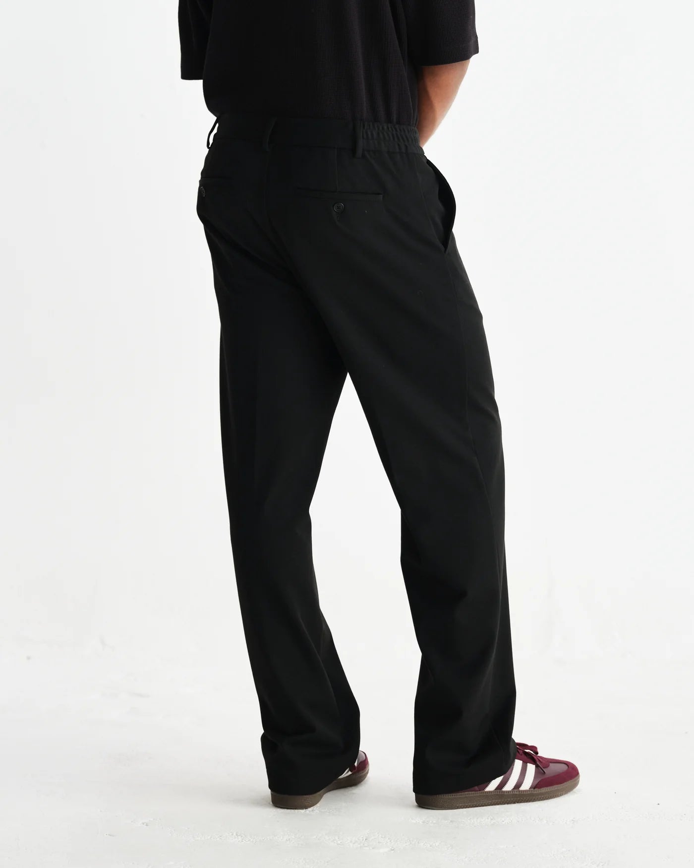 Bayham Viscose Trousers - Black