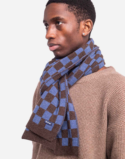 Horn Damier Scarf - Bicoloured