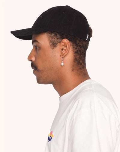 Wine And Sleep Six-Panel Cap - Black